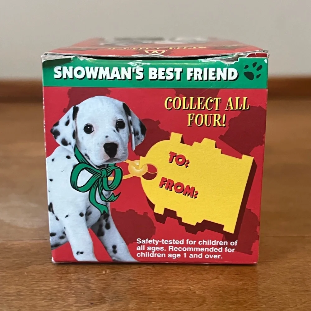 Vintage 1996 NIP 101 Dalmatians Snow Dome Ornament